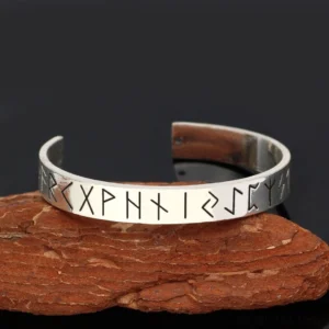 Alter Wikinger Runen Cuff Armreif nordischer Pagan Schmuck