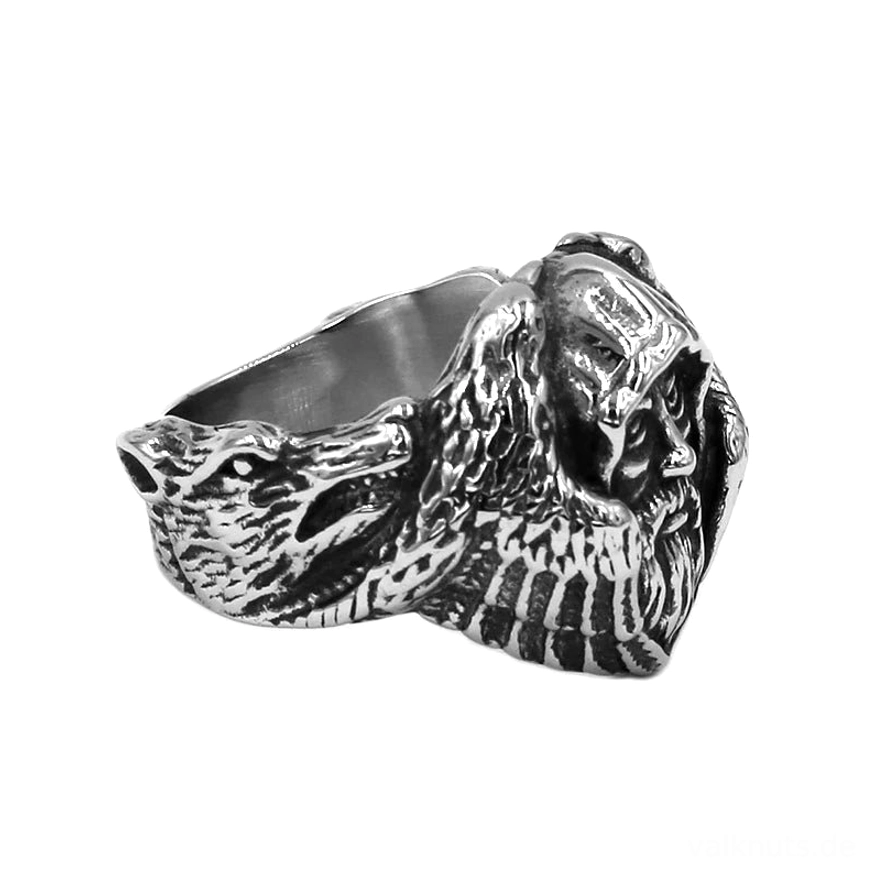 Wikinger Ring Odin der Allvater als Amulett für Wikinger Liebhaber