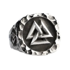 Größenübersicht für Wikinger Valknut Ring