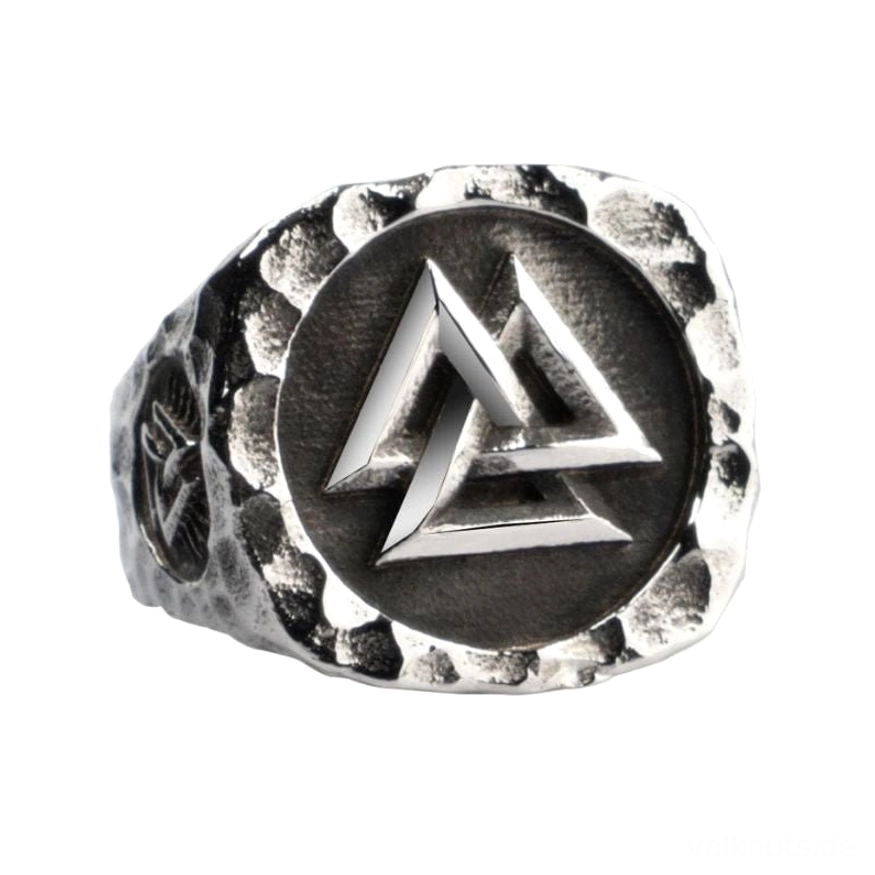 Größenübersicht für Wikinger Valknut Ring