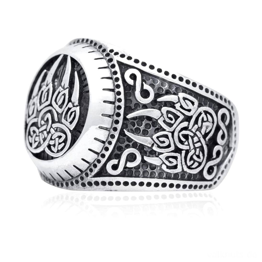 Massiver Wikinger Bärenklaue Ring aus 925 Sterling Silber