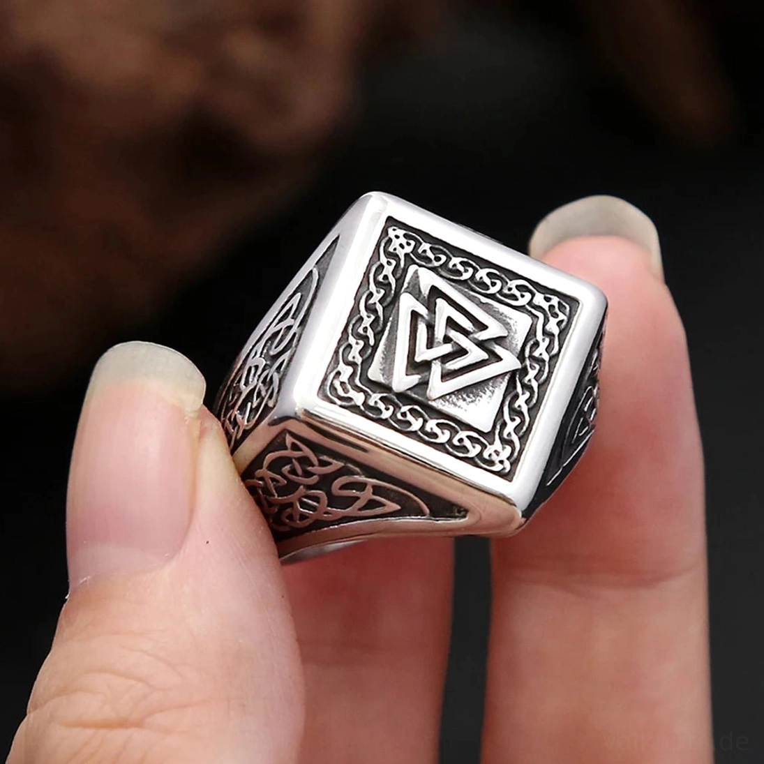 Moderner Wikinger Ring für Alltag und Freizeit