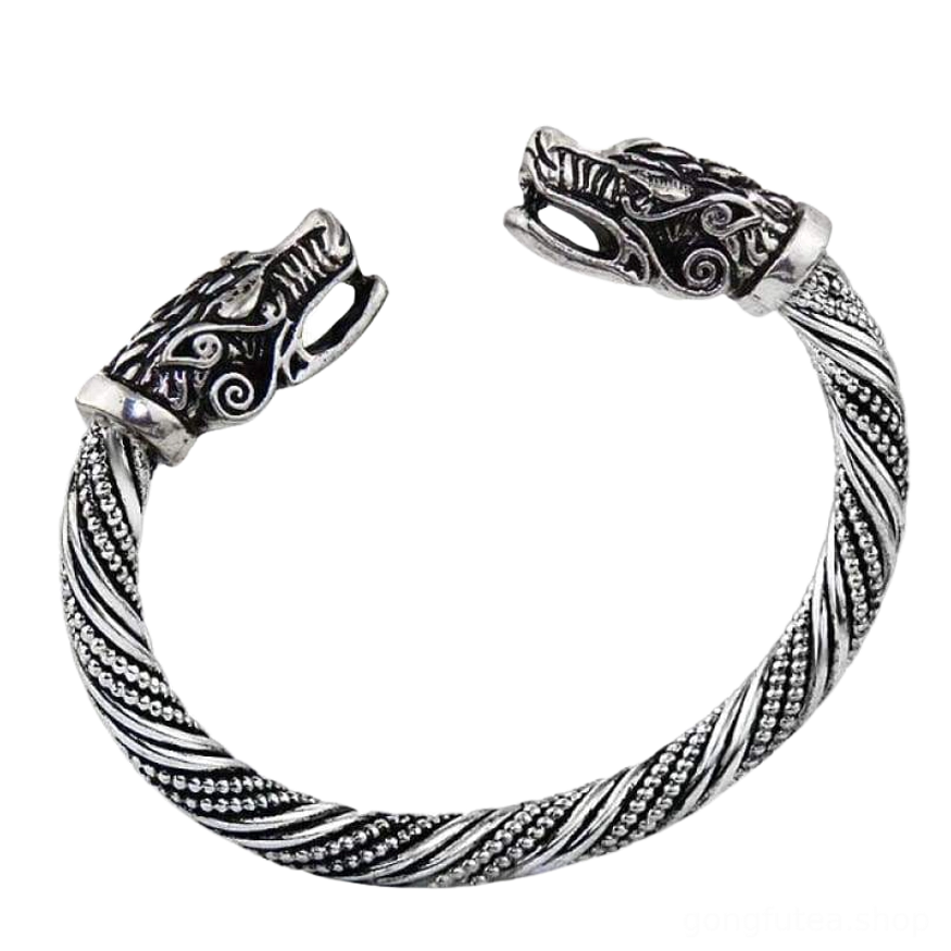 Ragnar Lodbrok Wikinger Armreif aus robustem Metall