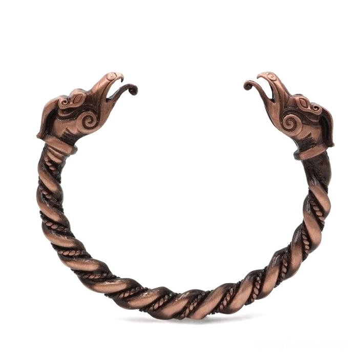 Ragnar Lothbrok Wikinger Armreif Replik seitliche Ansicht