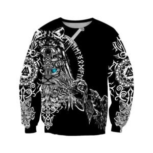 Wikinger Pullover Harald Größe S authentisches nordisches Muster
