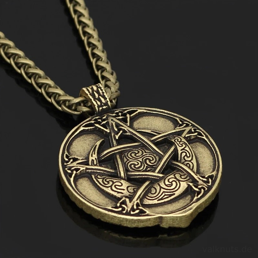Vintage Yggdrasil Weltbaum Halskette nordische Mythologie Schmuck