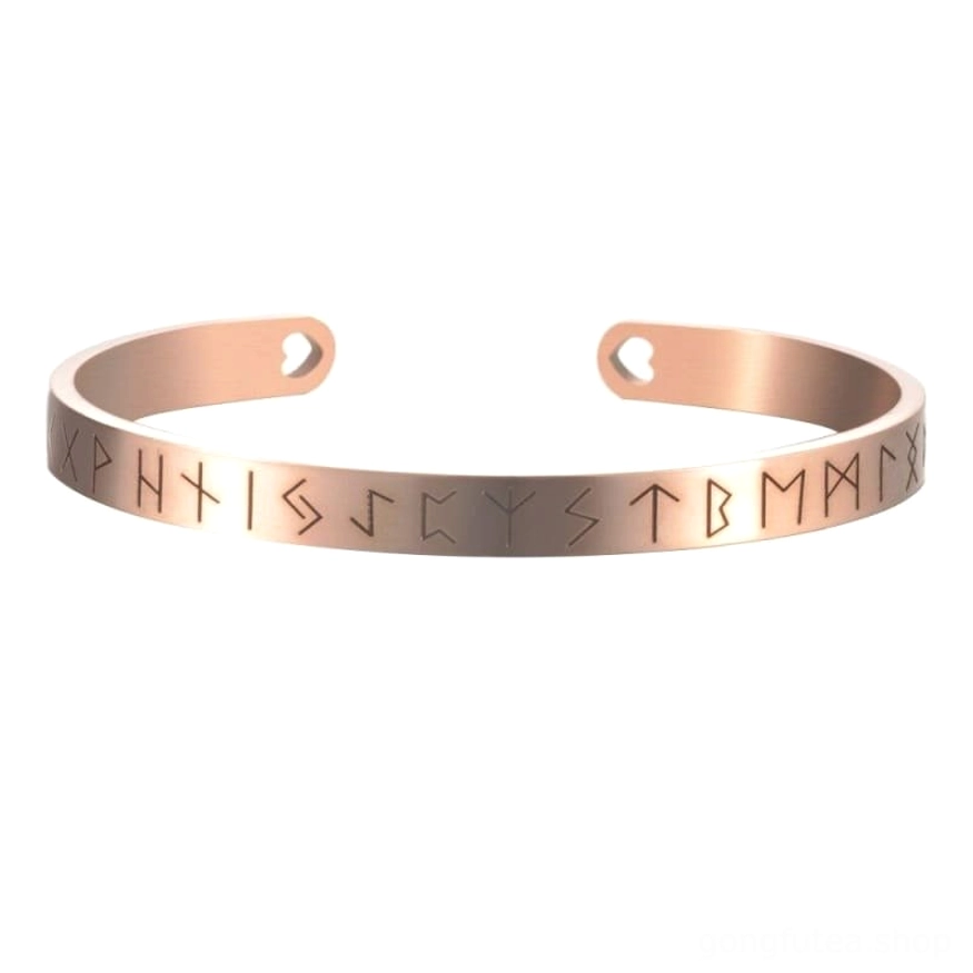 Wikinger Armreif Valhalla 6mm Roségold Variante