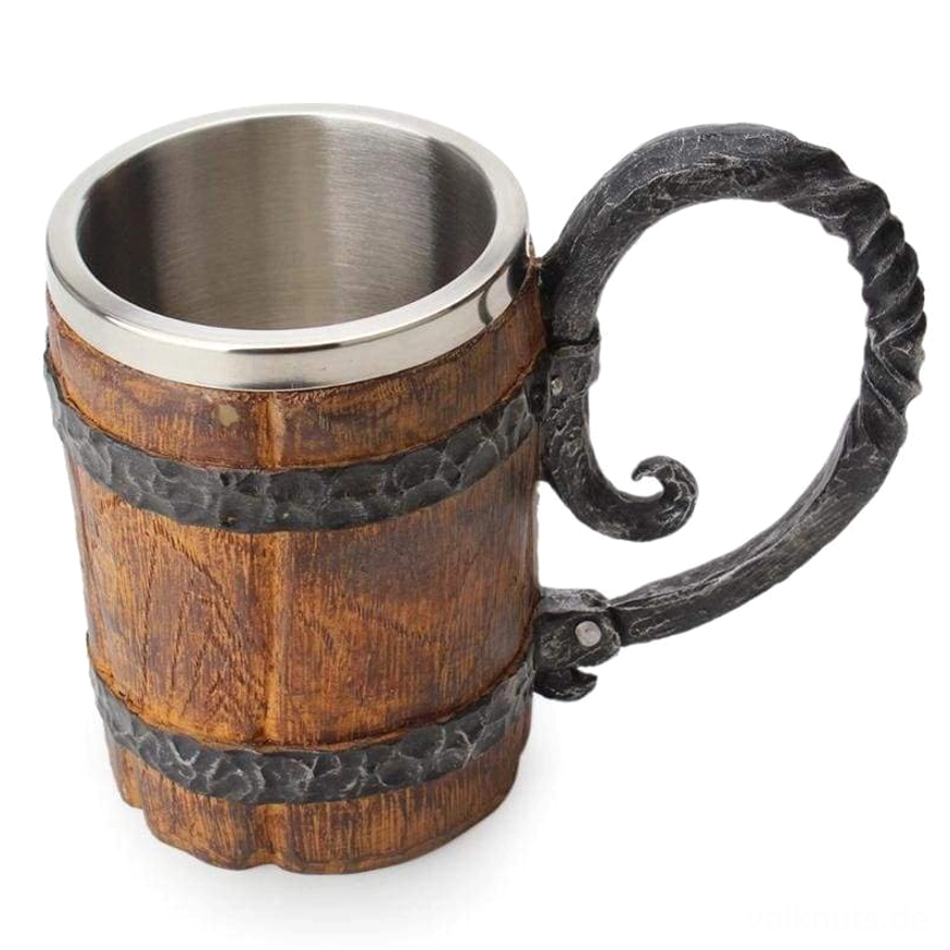 Wikinger Becher als Deko für Wohnzimmer und Bar