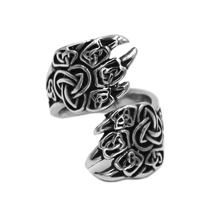 Wikinger Berserker Ring Bärenkralle, Kraft Symbol nordischer Mythologie