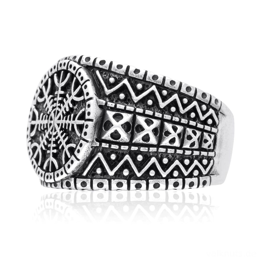 Wikinger Ring Aegishjalmur als Geschenk für Wikinger Kultur Liebhaber