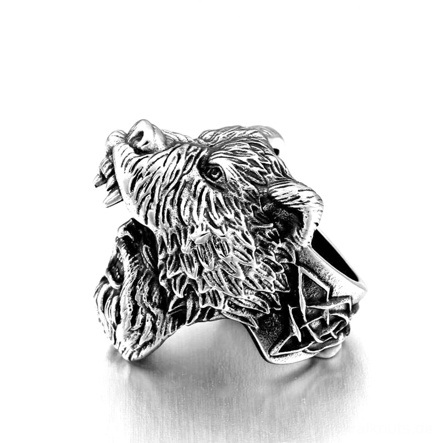 Goth Style Wikinger Ring Berserker als persoenliches Statement