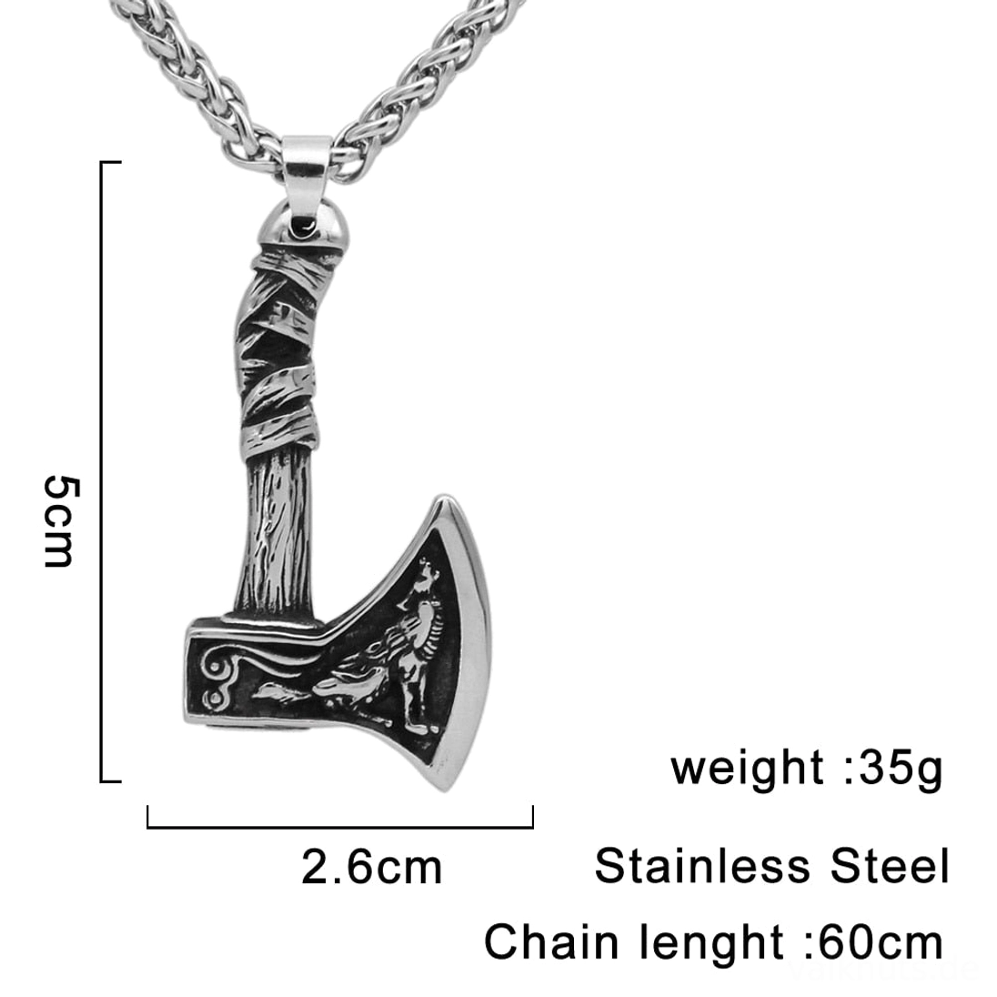 Wikinger Wolf Kette als Accessoire für Liebhaber nordischer Kultur und Mythologie