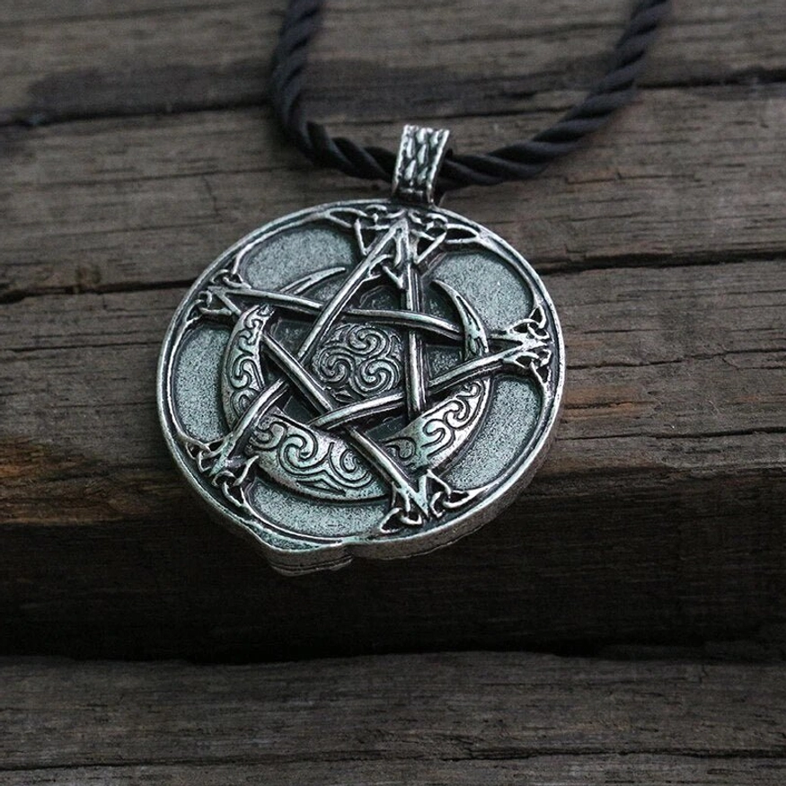 Yggdrasil Kette Nordischer Lebensbaum Wikinger Schmuck für Männer